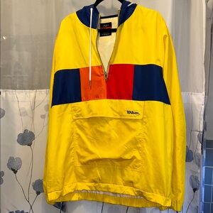 NWOT Wilson by Forever 21 Yellow and Blue Colorblock Jacket